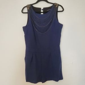 NWOT FXJC Woman - Navy Blue Romper (Size L)